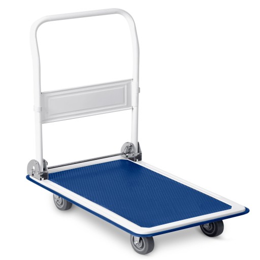 WÓZEK MAGAZYNOWY SKŁADANY TRANSPORTOWY TOWAROWY PLATFORMOWY 300kg RĘCZNY
