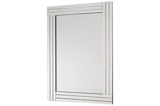 Lustro rama lustrzana kryształki 60x90 cm TM8012