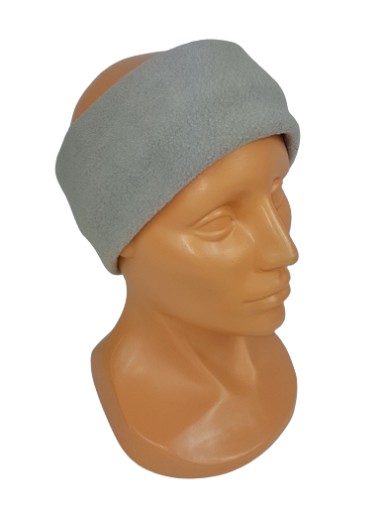 51 OPASKA z polaru polarowa szer. 8cm SZARA