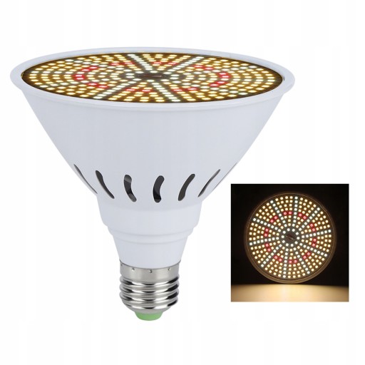 E27 10W 290LED ŻARÓWKA DO WZROSTU UPRAWY ROŚLIN