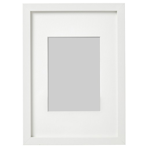 RAMKA NA ZDJĘCIA RIBBA RAMA 21x30 cm A4 BIAŁA