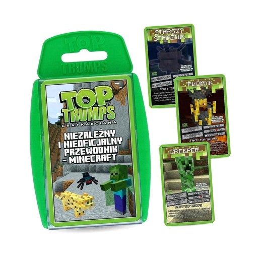 TOP TRUMPS MINECRAFT 2022, WINNING MOVES