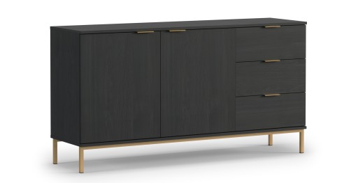 LOFTOWA pojemna KOMODA 150 cm METAL