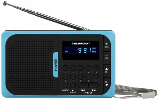 PRZENOŚNE RADIO BLAUPUNKT PR5BL MP3 USB AKUMULATOR