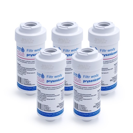 AWF-SWR-P FITaqua filtr wody prysznicowy 5 szt.
