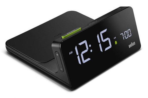 BRAUN Budzik Zegarek Czujnik Zmierzchu Ładowarka