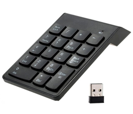 MINI KLAWIATURA NUMERYCZNA BEZPRZEWODOWA LAPTOP TABLET PC BLUETOOTH USB
