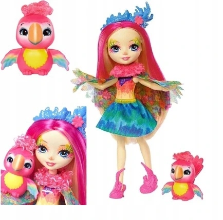 Zestaw Laka z papugą Enchantimals Peeki Parrot Mattel