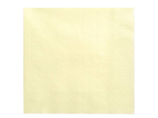Serwetka 33x33 1/4 SZAMPAN. KREM AHA 20 szt.