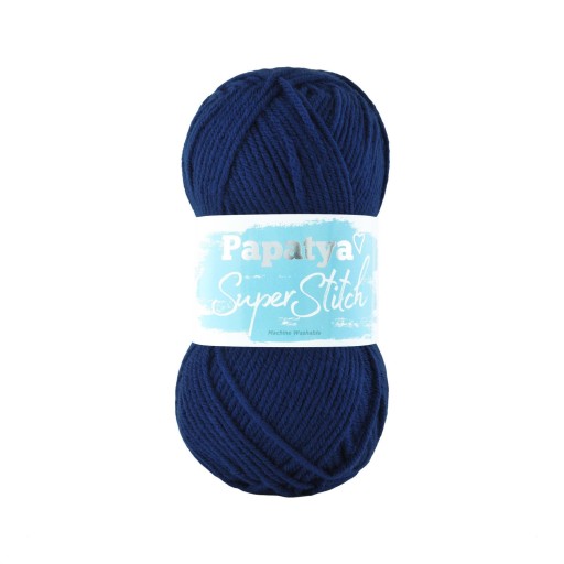 Włóczka Papatya Super Stitch col. 5280 granatowy
