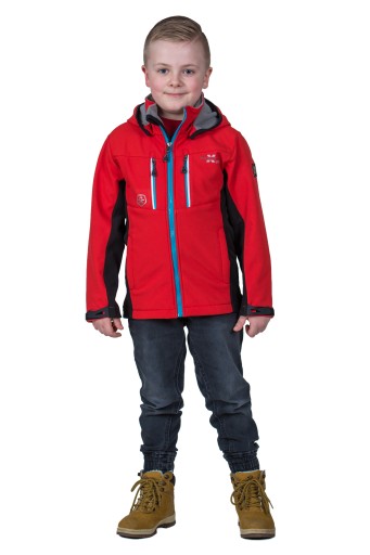 WYPRZEDAŻ Kurtka dziecięca softshell roz. 110-116