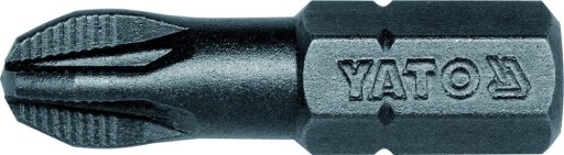 Końcówki wkrętakowe 1/4x25 mm, pz3, 50 szt YT-7812 YATO
