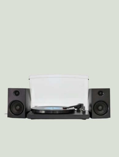 Gramofon GPO Piccadilly Black Modern