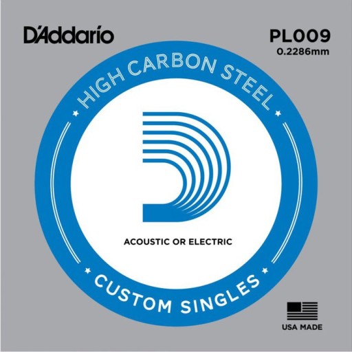 DAddario PL009 struna pojedyńcza 009 do elektryk
