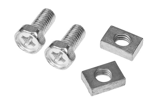 Śruby akumulatora M5x13mm z nakrętkami 10x7mm