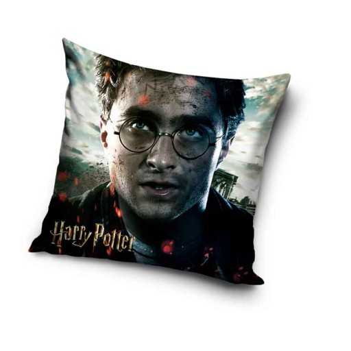POSZEWKA pluszowa dekoracyjna na poduszkę HARRY POTTER 40x40 cm WELWET