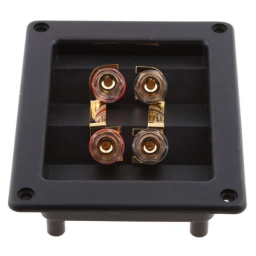 2X DIY Stereo Way Głośnik Kwadratowy Pudełko