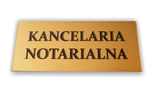 tabliczka tablica GRAWER tekstu LOGO napisu 100cm2