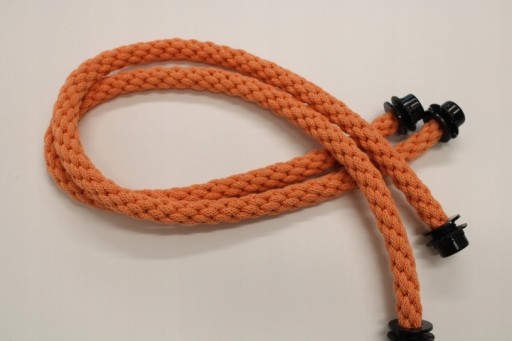 liny długie rączki obag handmade do o bag uchwyty paski sznurki BRZOSKWINIA