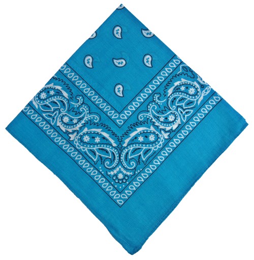 BANDAMKA BANDANA CHUSTKA CHUSTA BANDAMA -turkus