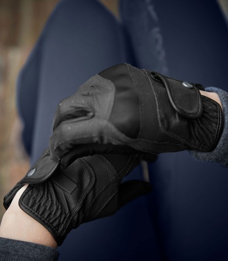 ELT Rękawiczki jeździeckie MAGNETIZE black [R: XL]