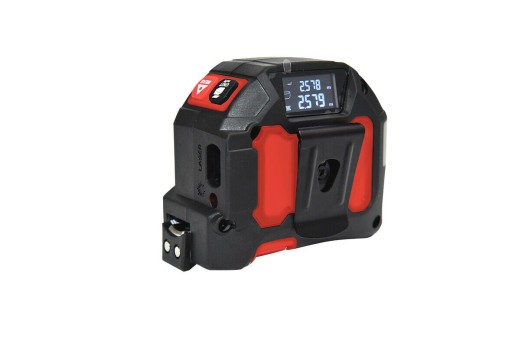 PRO DALMIERZ LASEROWY 40m z MIARĄ ZWIJANĄ 5m LCD