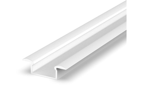 Profil LED wpuszczany P6-1 biały 2m+osłona