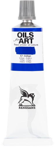 Farba olejna Oil for Art 60ml 67. Indygo