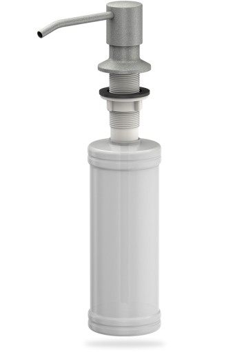 Quadron Dozownik Keira do płynu mydła do zlewozmywaka zlewu 320ml Szary