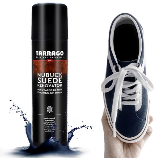 Farba do Butów w Sprayu Renowator Koloru Granatowy Tarrago Spray 250ml
