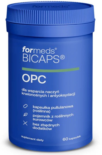 ForMeds BICAPS OPC 95% Ekstrakt z Pestek Winogron