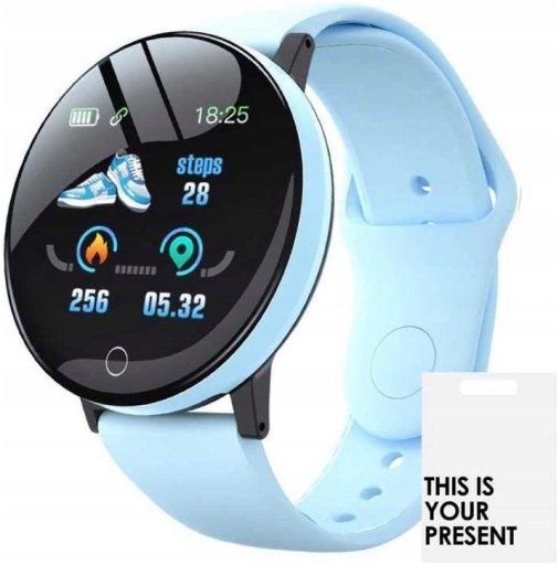 SMARTWATCH 119 ZEGAREK OPASKA SPORTOWA RÓŻOWA