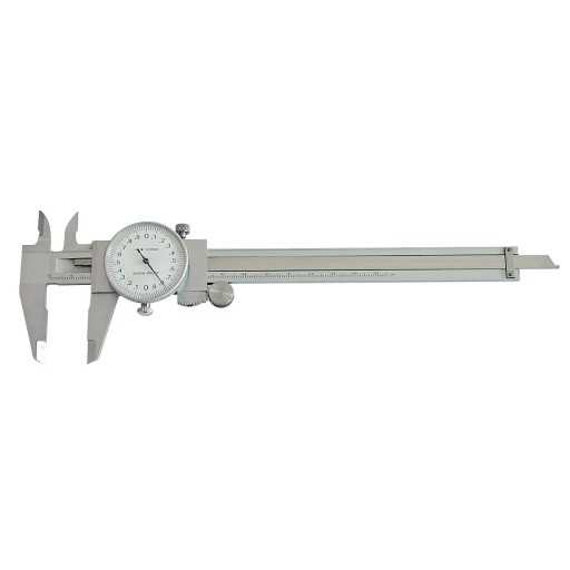 MEGA Suwmiarka zegarowa 150mm 0.02mm