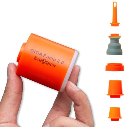 GIGA PUMP 2.0 POMPKA DO MATERCA LAMPKA 3W1 AKU USB