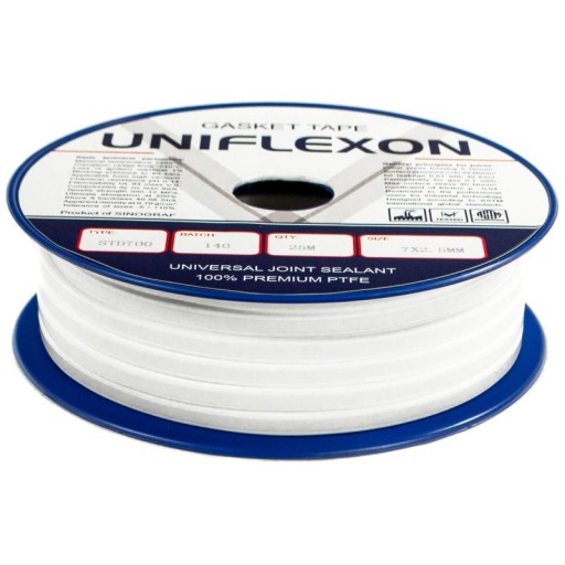 Uszczelka teflonowa PTFE z klejem 10x3mm 10metrów