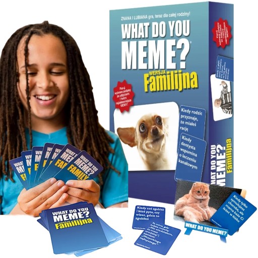 GRA FAMILIJNA KARCIANA WHAT DO YOU MEME? MEMY EPEE