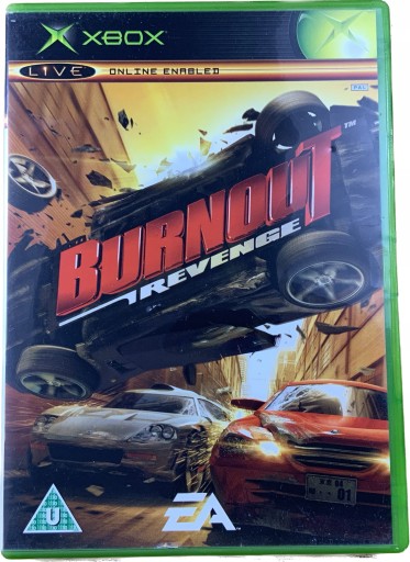 BURNOUT REVENGE płyta bdb+ zdrapka XBOX CLASSIC