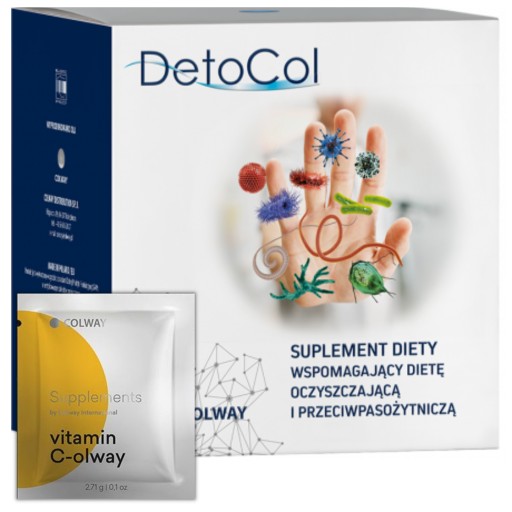 DetoCol COLWAY pomoc w diecie oczyszczającej pasożytów, grzybów i bakterii