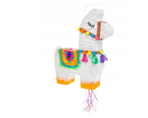 PINIATA Lama kolorowa Pinata na urodziny
