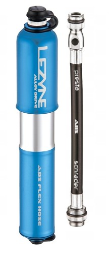 Pompka rowerowa LEZYNE Pressure Drive S 170mm ABS Schrader Presta JAKOŚĆ