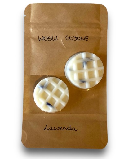 Woski zapachowe sojowe do kominka Lawenda 15g