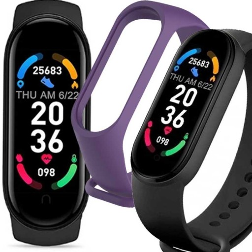 SMARTBAND M5 OPASKA SPORTOWA PULSOMETR KROK
