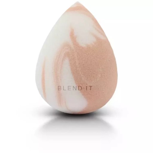BLEND IT Sponge gąbka Marble Pink Nude gąbka blend it do makijażu