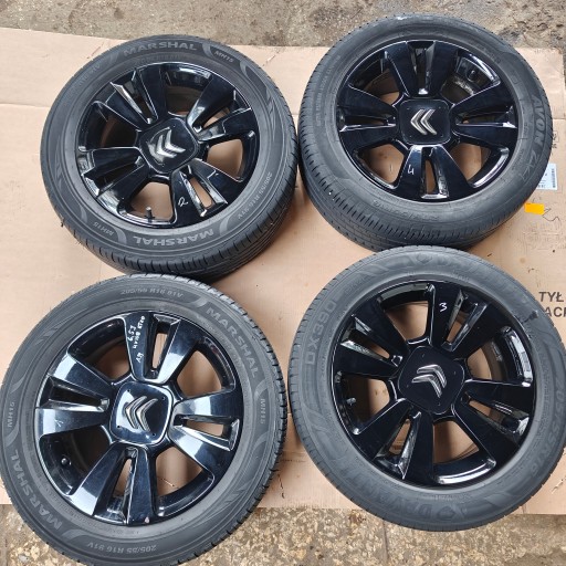 CITROEN KOŁA ALUMINIOWE 4X108 ET20 6.5J KOMPLET