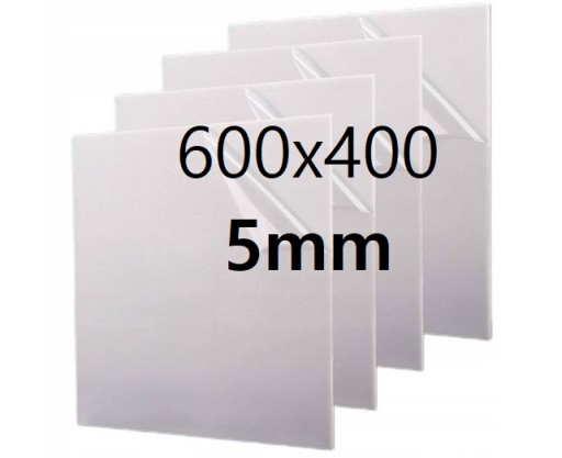 PLEKSI PLEXI PLEKSA PLEXA płyta na wymiar mleczna opal 60cm x 40cm x 5mm