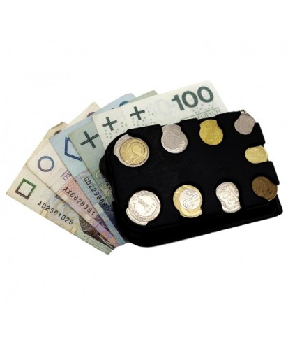 PORTFEL BILOWNICA ETUI NA MONETY BILON I BANKNOTY