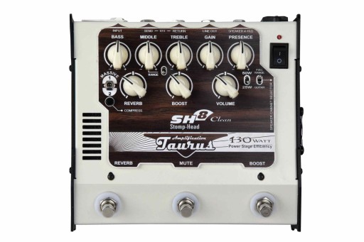 Taurus Stomp-Head SH8.Clean podłogowy wzmacniacz gitarowy