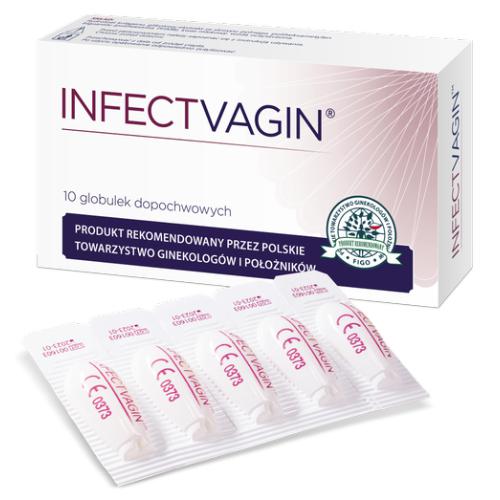 Infectvagin, 10 globulek dopochwowych