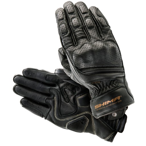 SHIMA rękawice AVIATOR black M