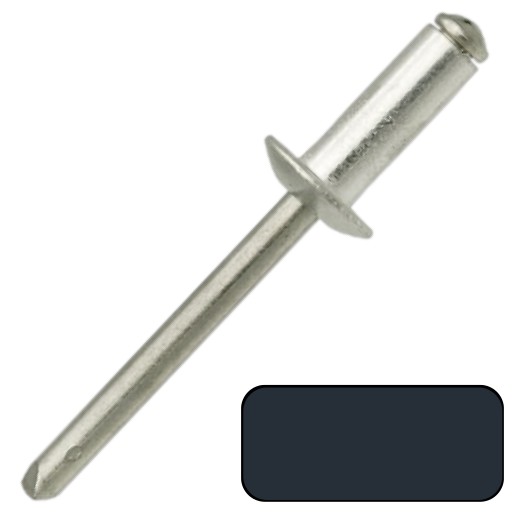 NITY ZRYWALNE 4.8x10mm - KOLOR RAL7016 - 100 SZTUK
